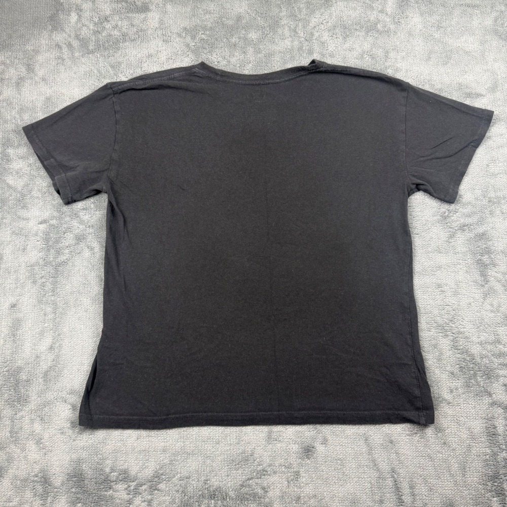 Rolling Stones Tour of America 78 Graphic Tee Black Boxy Cropped Shirt Medium - Picture 7 of 7
